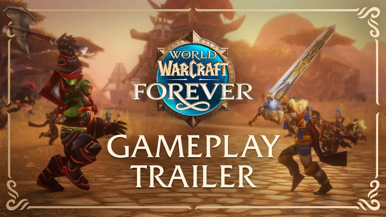 Standbild aus dem Gameplay-Trailer zu World of Warcraft: Forever